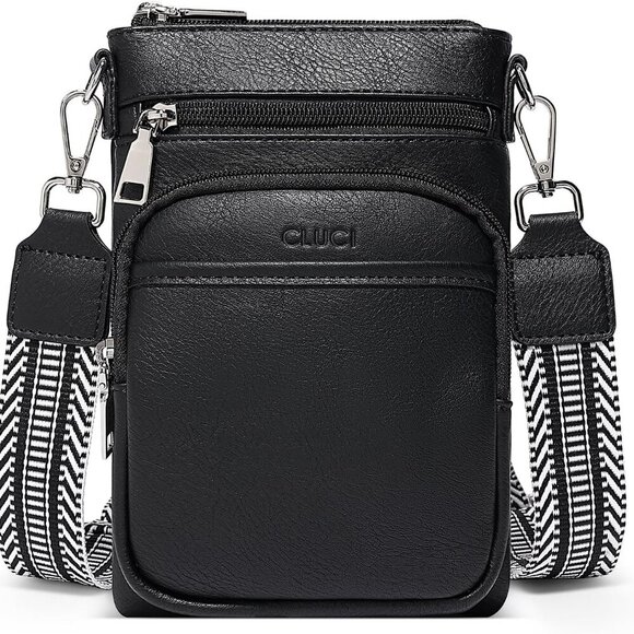 Small Crossbody Bags for Women PU Leather Cell Phone Purse Wallet with Adjustabl - Picture 1 of 7